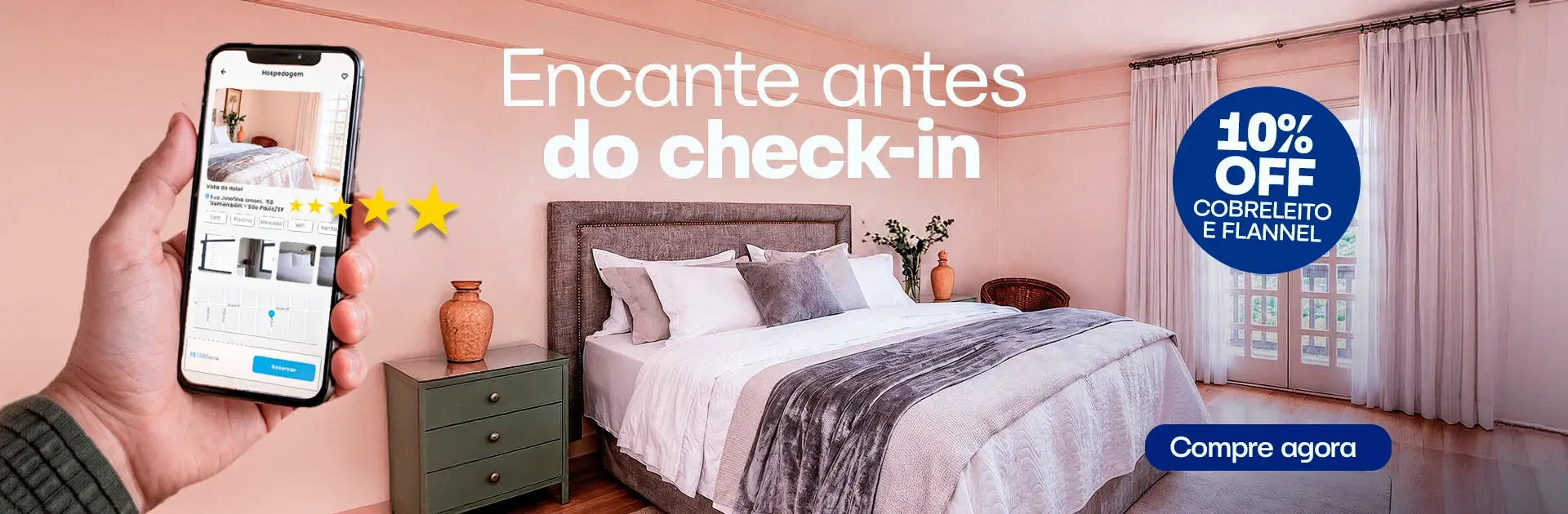 Encante antes do check-in - Julho